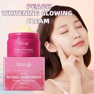 Peach Retinol Moisturizer Face Cream Anti Aging Skincare Facial Moisturizer Retinol Cream Wrinkle Re