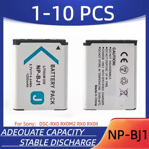 NP-BJ1 digital camera battery 1200mAh NP-BJ1 rechargeable battery, suitable for Sony DSC-RX0 RX0M2 R