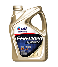 น้ำมันเครื่อง ปตท PTT PERFORMA SYNTHETIC 4L (5W30/5W40/5W50) สังเคราะห์ 100% ที่คุ้มค่าที่สุด