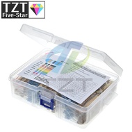 1270PCS 1/2W 0.5W 1% 1R~1M Ohm 127Values Metal Film Resistor Assortment Kit