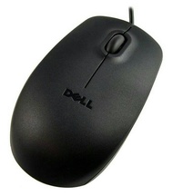 DELL USB Optical Mouse Hitam
