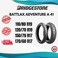 BRIDGESTONE BATTLAX ADVENTURE A41 110/80R19 120/70R19 150/70R17 170/60R17 (TAHUN 2022)
