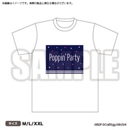 BanG Dream! Girls Band Party! Poppin'Party M Size - T-Shirt