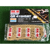 ✅100% ORIGINAL 415 RKM CHAIN 415 RKM RACING CHAIN 415 GOLD RANTAI RKM 415 RANTAI 415 GOLD EMAS 415X1