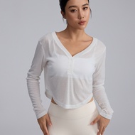 【LASYYOGA】Yoga Top Long Sleeve Workout Tops Breathable Athletic Cardigans For Women