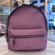 *SHIHNA名牌精品* Coach Charlie 粉色荔枝紋皮後背包