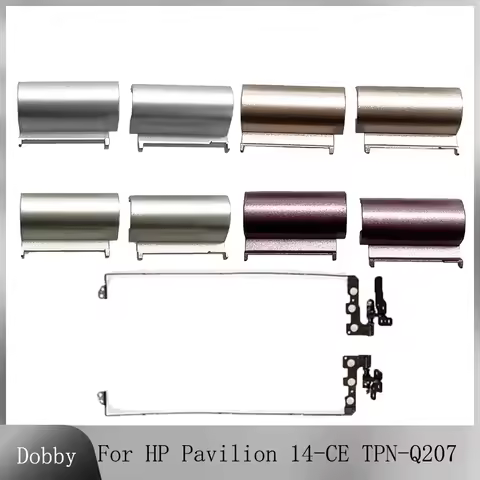 NEW Laptop LCD Hinges for HP Pavilion 14 14-CE TPN-Q207 G7A Display hinge L&R Hinges Cover Accessori