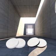Frameless Waterproof Round/Square Black Casing 20W/30W 6500K / 4000K Tri Proof LED Ceiling Light