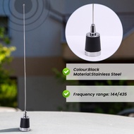 Car NMO Antenna VHF UHF 144/430MHz Dual Band High Gain Antenna with RG58 Feeder Cable Car Intercom A