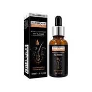 READY STOK SERUM  Hair Growth Essential Oil Biotin Cold-Pressed DHT Blocker and Hair Growth