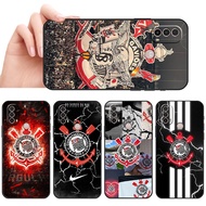 Moto E7 Plus E7i POWER E13 E20 E22 E40 G9 Play Sport Club Corinthians Paulista Soft black TPU phone 