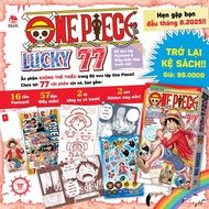 One Piece Lucky 77 Comic + Bonus Postcard & Notes with drawings (Chang Book)