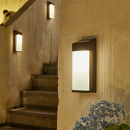 Outdoor Solar Wall Light Waterproof Garden Villa Light Balcony Stair Light Outdoor Aisle Atmosphere 