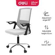 Deli Office Chair Computer Chair Ergonomic Chair Kerusi Pejabat - 1 Years Warranty