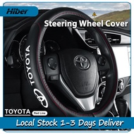 Genuine Leather Car Steering Wheel Cover for Toyota Universal Vios Wigo Fortuner Rush