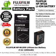 ( 100% Fujifilm SG )Fujifilm NP-W126S Cyber-shot Camera Battery for XT2 XT3 XT4 XT10 XT20 XT30 X-T10