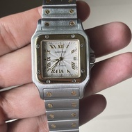 jam tangan Cartier Santos Galbee 2319 automatic 18k two tone