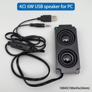 4Ohm 6W USB speakers for computer loudspeaker for advertising machine 10045