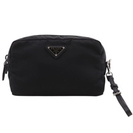 Prada PRADA 手拿包 1NE021 尼龍 NERO 黑色 拉鍊 男女通用 [二手]