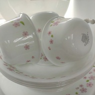 Langkawi original 20pcs corelle sakura cawan ringgn Limited stock