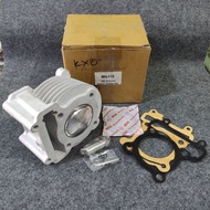 TK RACING CERAMIC SEHER BLOCK 58.5MM (156CC) PEN PIN 15 MIO CARBON SMILE SPORTY NOUVO FINO CARBON
