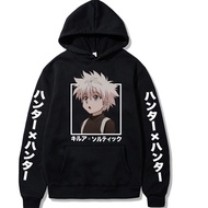 X Hunter Hoodie Anime Hoodies Loose Sweatshirts Long Sleeve Pullover Winter Warm Women' s Clothes