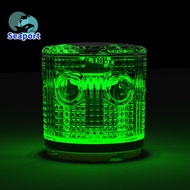 Solar Safety Warning Strobe Light, Outdoor Waterproof LED Flashing Blinker for Traffic Cone Construc