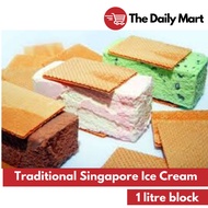 [LOCAL] Old School Magnolia Ice Cream - Traditional (Singapore Version) - Wafer, Rainbow Bread, Ice 