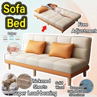 【FREE SHIPPING】Sofa bed foldable sofa bed small sofa Multi-function Sofa Bed Washable Double Single Double Fold sofa Collapsible sofa Modern simple sleeping fabric net