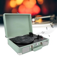 pickhouse Portable Phonograph Bluetooth 5.0 Turntable 33/45/78 RPM Vinyl Record Player 100‑240V