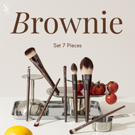 scbrush เซตแปรงแต่งหน้า บราวนี่ แปรงแต่งหน้าพรีเมียม