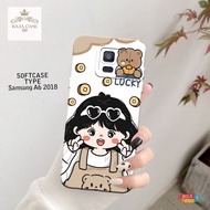 Samsung A6 2018 Case - Samsung A6 2018 Casing - cartoon case Motif - Samsung - Softcase Samsung A6 2