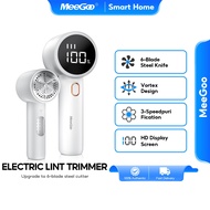 MeeGoo Portable Lint Remover High Quality Hair Balls Shaver Fabric Remove Trimmer Digital Display
