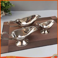 [PrettyiaSG] Gravy Boat Steak Sauce Pourer Dressing Boat Stainless Steel Tool oz/5oz/8oz
