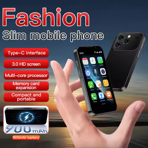 SOYES i17 Mini Smartphone 3.0" Screen 2GB RAM 16GB ROM Dual SIM Standby Dual Camera Android 9.0 Smal