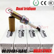 4 cái 22401-1la1c dilkar7b11 Iridium bugi cho Nissan Maxima Titan Infiniti qx70 QX60 QX56 q70l Teana