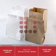 CHEFFY PAPER BAG PAPER BAGS CONTAINING 50 PCS
