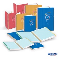 Campap A5 4 /5 Subject Spiral Notebook