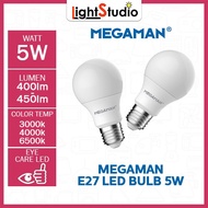 Megaman LED E27 5W Light Bulb (3000K/4000K/6500K)