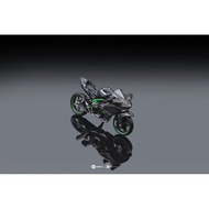 KAWASAKI H2R BLACK 1/64 DIECAST MODEL