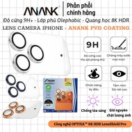 Toughened PVD lens protects OPTIXATM HDR ANANK AR+AG Coating Camera for iPhone 17 Pro Max / 17 Pro A