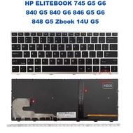 HP ELITEBOOK 745 G5 G6 840 G5 840 G6 846 G5 G6 848 G5 Zbook 14U G5 MT44 LAPTOP KEYBOARD