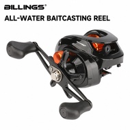 Billings Metal Fishing Reel Explosion-Proof Line Lure Water Drop Reel Long-Casting Fishing Reel Sea 
