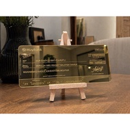 Plat Mas Kahwin with Stand / Plat Hantaran Mas Kahwin Ijab Qabul with stand