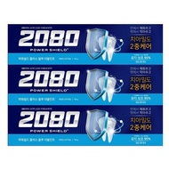 [Aekyung] 2080 Power Shield Plus Blue Double Mint 140g X 3ea / Made in korea / Direct from korea