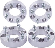 4PC 4x4 to 4x4 ATV Golf Cart Wheel Spacers 1.5 Inch with 1/2"x20 Studs 62mm Center Bore Compatible w