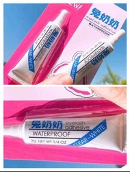 $10/3枝兔奶奶奈小白心願先生初遇季假睫毛膠水美睫種植睫毛嫁接睫毛膠水透明持久快乾不刺眼