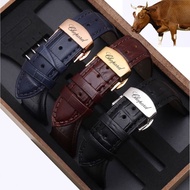 Chopin Chopin Strap Belt Women Genuine Leather Happy Diamond Watch Strap Leather Strap 5 Diamonds 7 