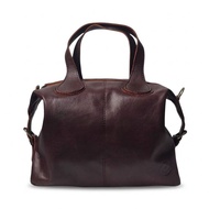 BERNIE Kusuma Brown Leather Bag Wanita Hand Bag Vegetable Tanned Leather