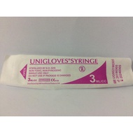 UNIGLOVES SYRINGES 3ML L/LOCK